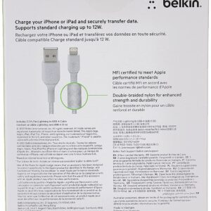 BELKIN 1M USB-C TO LIGHTNING CABLE