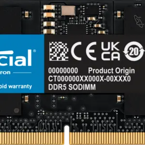 Crucial 16G Memory DDR5 4800 Sodimm
