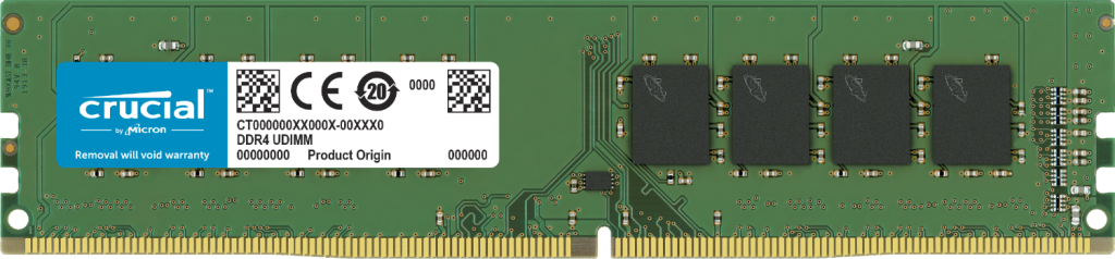 Crucial 8GB Desktop Memory