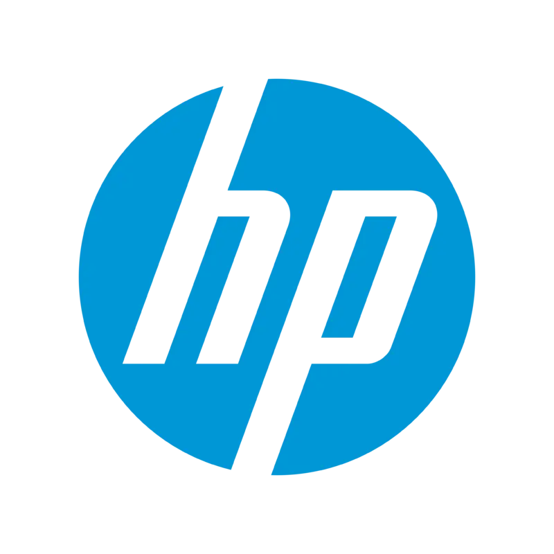 HP Logo Light Blue
