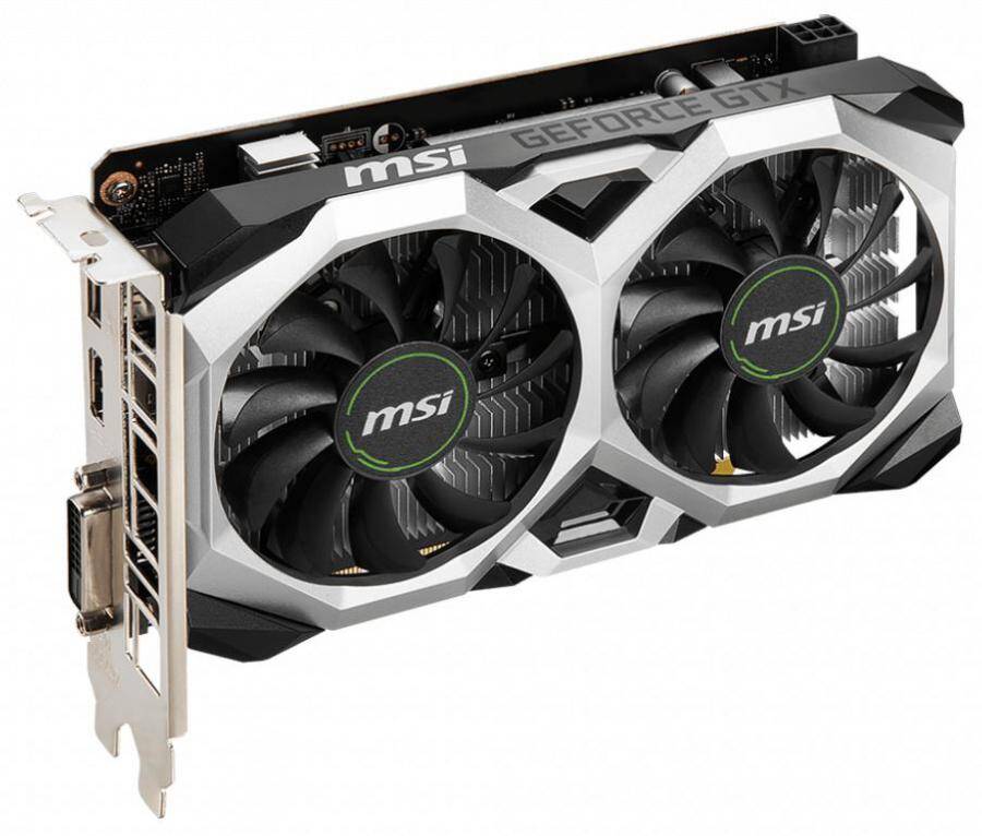 MSI Geforce video card GTX 1650 4GT LP (1x HDMI, 1x DVI) - AITECHPC