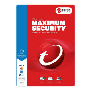 Trend Micro Maximum Security (3 Devices, 1 Year) Physical Card