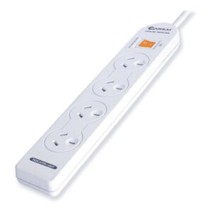Sansai PAD-131P 4-Way Power Board with Master Switch 1M