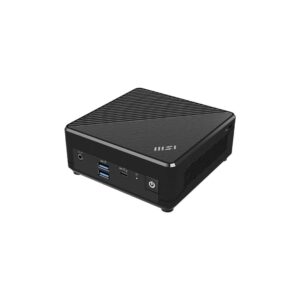 MSI Cubi N ADL S-214BAU Mini PC barebone Intel N100 DDR4 upto 16GB Intel HD Graphics 1x M.2, 2x USB