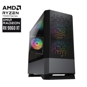 AMD Atomic EX Gaming PC Ryzen 5 7500F RX9060XT 1TB SSD 32G