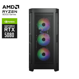 AMD Devastor Ryzen 9 9900X RTX5080 Gaming PC 2TB 32G D5