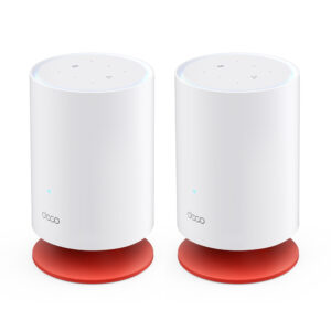 TP-Link DECO-VOICE-X20-2PK 2 Pack Wifi 6 Mesh Smart speaker