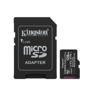 Kingston SDCS3/128GB Kingston Canvas Select Plus 128GB 150MB/s MicroSD Card with Adapter