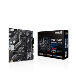 Asus PRIME B550M-K ARGB mATX AM4 Motherboard