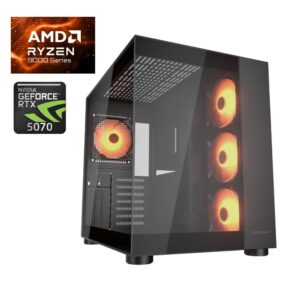 AMD Guardian Ryzen 7 9700X RTX5070 Gaming PC 2T SSD 32G