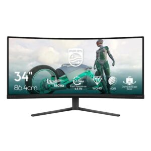 Philips 34M2C3500L 34" Class WQHD Curved Screen Gaming LED Monitor