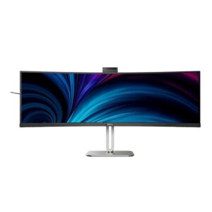 Philips 49B2U6903CH Office Pro 49" SuperUltraWide USB-C Docking 5MP Autoframe Webcam Monitor