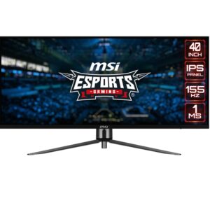 MSI MAG401QR 40" QHD Ultrawide Gaming Monitor HDMI DP USB Hub KVM Switch