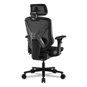 Cougar SPEEDER Ergonomic Mesh Gaming Chair Retractable Footrest Lumbar Adjustment