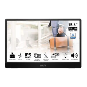 MSI PRO MP161 E2U 15.6inch FHD IPS Portable Monitor